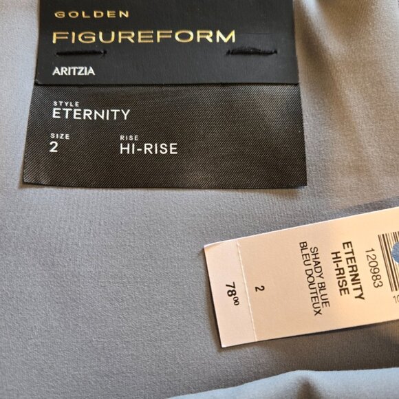 NWT Aritzia GOLDEN FigureForm Eternity Hi-Rise Raw-Hem Legging 2 - Picture 8 of 8